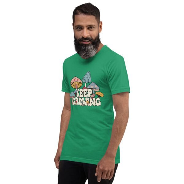 Keep Growing Inspirational Tee-shirt in Black, Navy, Lilac, and Peach - XS-4XL - Soft Fabric - Image 15