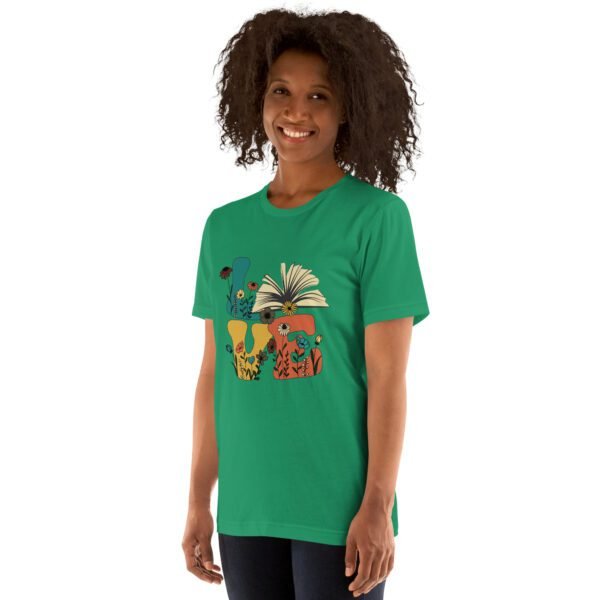 Vintage Unisex Love Vibes T-Shirt in Multiple Colors and Sizes - 100% Cotton Lightweight Tee with On-Demand Production - Image 21