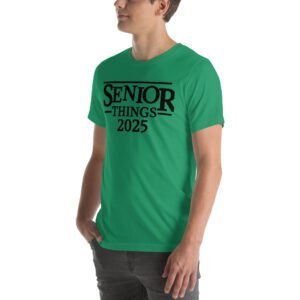 Senior Year T-Shirt 2025 in Aqua, Berry, Citron & More - 100% Combed Cotton - Lightweight & Comfortable - Available in XL, 2XL, 3XL - Ideal for Senior Year Celebrations