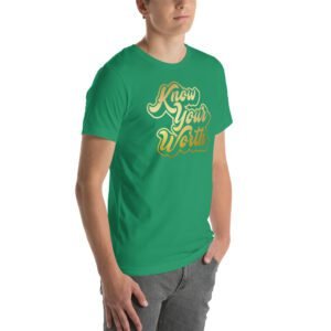 Autumn Aqua Unisex T-Shirt in Heather Orchid Berry Ocean Blue - XS-5XL | Lightweight