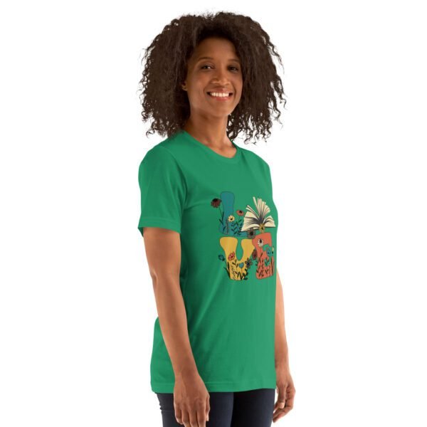 Vintage Unisex Love Vibes T-Shirt in Multiple Colors and Sizes - 100% Cotton Lightweight Tee with On-Demand Production - Image 23