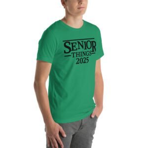 Senior Year T-Shirt 2025 in Aqua, Berry, Citron & More - 100% Combed Cotton - Lightweight & Comfortable - Available in XL, 2XL, 3XL - Ideal for Senior Year Celebrations