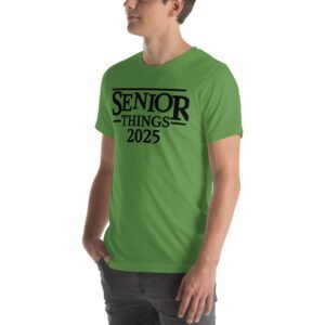 Senior Year T-Shirt 2025 in Aqua, Berry, Citron & More - 100% Combed Cotton - Lightweight & Comfortable - Available in XL, 2XL, 3XL - Ideal for Senior Year Celebrations