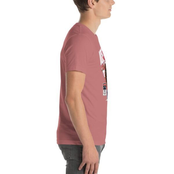Sporty Vibes T-Shirt: Aqua, Berry, Black, Heather Midnight Navy, Heather Orange, Heather True Royal, Mauve, Mustard, Tan - Sizes 2XL-4XL, Lightweight 100% Combed Cotton, Ideal for Sports Enthusiasts - Image 35