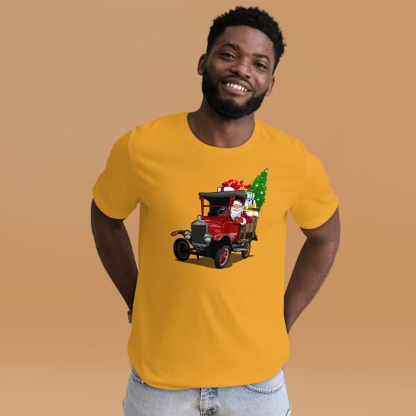Santa's Gift Truck Christmas Celebration Tee - Festive Holiday Shirt for Men and Women - Image 11