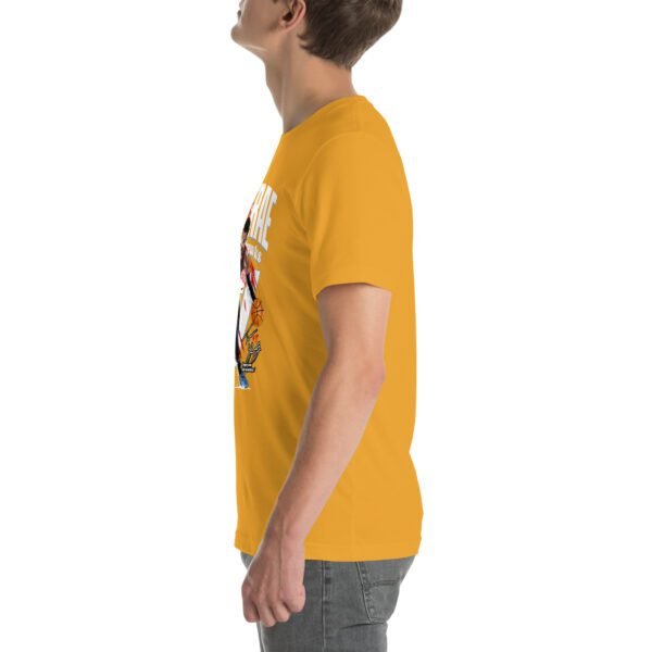 Sporty Vibes T-Shirt: Aqua, Berry, Black, Heather Midnight Navy, Heather Orange, Heather True Royal, Mauve, Mustard, Tan - Sizes 2XL-4XL, Lightweight 100% Combed Cotton, Ideal for Sports Enthusiasts - Image 45