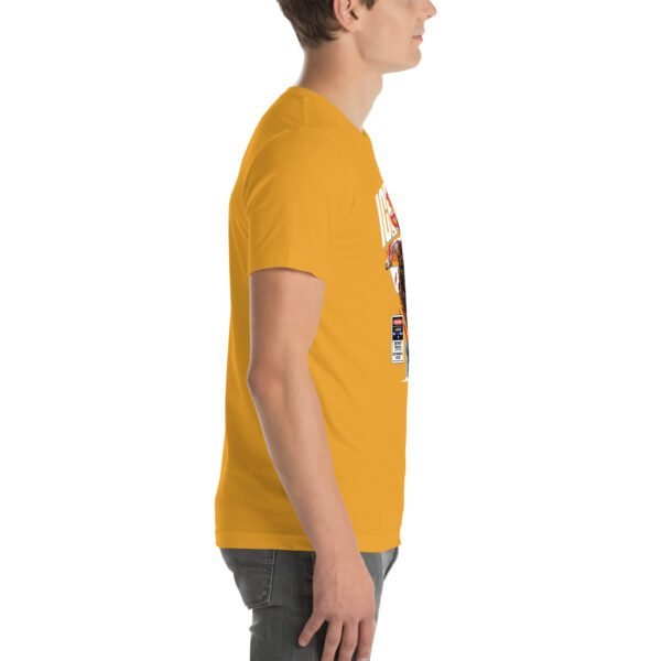 Sporty Vibes T-Shirt: Aqua, Berry, Black, Heather Midnight Navy, Heather Orange, Heather True Royal, Mauve, Mustard, Tan - Sizes 2XL-4XL, Lightweight 100% Combed Cotton, Ideal for Sports Enthusiasts - Image 47