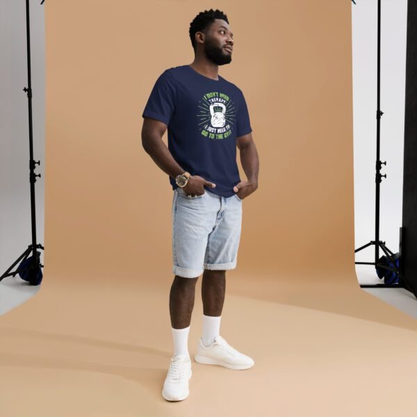 Get Motivated with our Workout Inspiration Tee - Perfect for the Gym | Black Heather, Heather Mint, Kelly, Navy | Sizes S-4XL | Fitness T-Shirt - Image 5