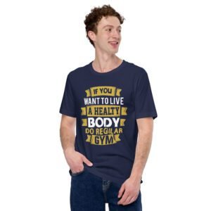 Get Motivated with our Workout Inspiration Shirt - Stay Fit and Healthy at the Gym | Available in Aqua, Berry, Black, and Dark Grey Heather | Sizes S-4XL | Fitness T-Shirt