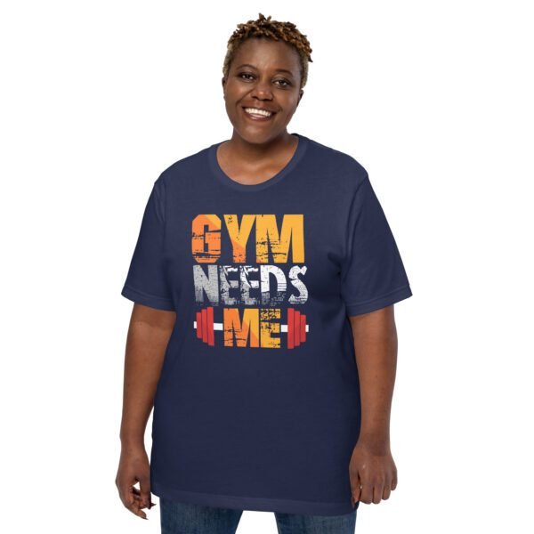 Premium Gym T-Shirt Collection: Black Heather, Brown, Cardinal, and More - Gym Needs Me - XS-5XL - 100% Cotton - Fitness Tees - Image 11