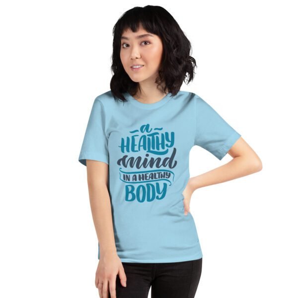 Mind and Body Fitness Shirt - Healthy Mind in a Healthy Body | Available in Various Colors and Sizes | Fitness T-Shirts - Image 37