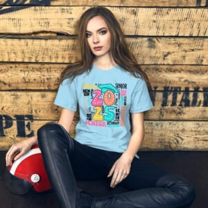 Senior Pride Shirt 2025 | Citron, Heather Mint, True Royal | 2XL-4XL | 100% Cotton T-Shirt for Seniors