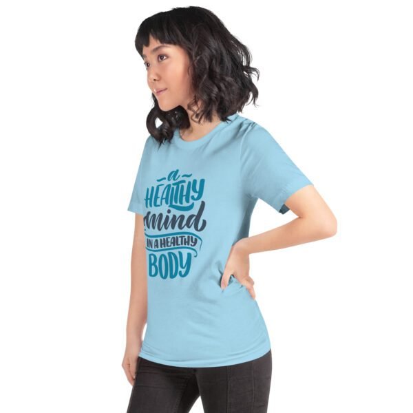 Mind and Body Fitness Shirt - Healthy Mind in a Healthy Body | Available in Various Colors and Sizes | Fitness T-Shirts - Image 38