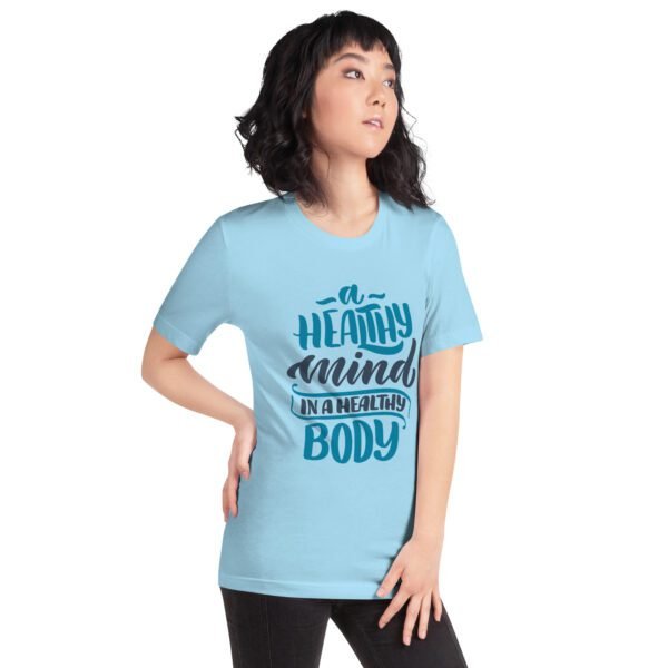 Mind and Body Fitness Shirt - Healthy Mind in a Healthy Body | Available in Various Colors and Sizes | Fitness T-Shirts - Image 39
