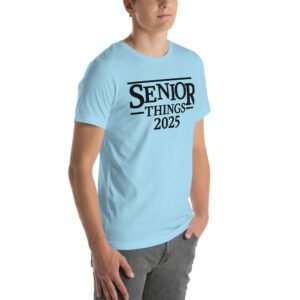 Senior Year T-Shirt 2025 in Aqua, Berry, Citron & More - 100% Combed Cotton - Lightweight & Comfortable - Available in XL, 2XL, 3XL - Ideal for Senior Year Celebrations