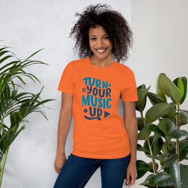 Trendy Music Lover's Tee in Black, Navy, Blue, Lilac, Orange, Red, Cream, White - XS-4XL - 100% Combed Cotton - Lightweight & Comfortable - Perfect for Music Enthusiasts - Made to Order - Image 17