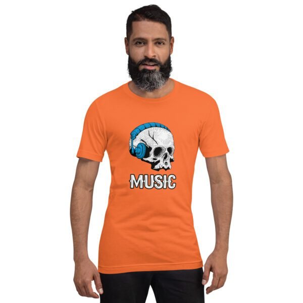 Music is My Life Premium Tee for Music Lovers in Black, Navy, Peach, Mustard, Red, White - XS-4XL - 100% Cotton - Lightweight - Image 17