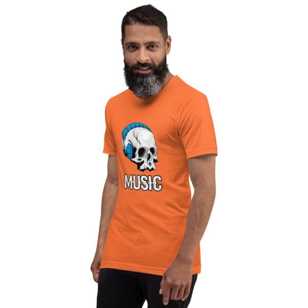 Music is My Life Premium Tee for Music Lovers in Black, Navy, Peach, Mustard, Red, White - XS-4XL - 100% Cotton - Lightweight - Image 19