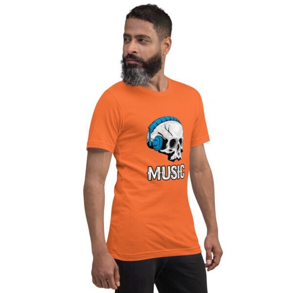 Music is My Life Premium Tee for Music Lovers in Black, Navy, Peach, Mustard, Red, White - XS-4XL - 100% Cotton - Lightweight - Image 20
