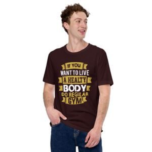 Get Motivated with our Workout Inspiration Shirt - Stay Fit and Healthy at the Gym | Available in Aqua, Berry, Black, and Dark Grey Heather | Sizes S-4XL | Fitness T-Shirt
