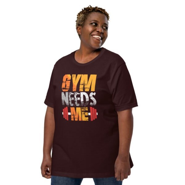 Premium Gym T-Shirt Collection: Black Heather, Brown, Cardinal, and More - Gym Needs Me - XS-5XL - 100% Cotton - Fitness Tees - Image 10