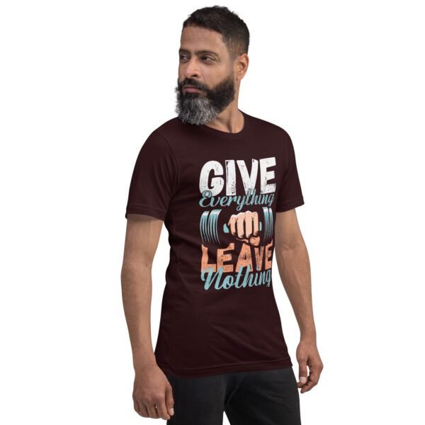 Max Effort Gym Tee: Black, Brown, Red & More - Sizes XS-5XL - 100% Cotton Fitness T-Shirt - Image 12