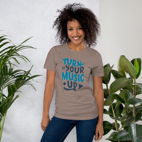 Trendy Music Lover's Tee in Black, Navy, Blue, Lilac, Orange, Red, Cream, White - XS-4XL - 100% Combed Cotton - Lightweight & Comfortable - Perfect for Music Enthusiasts - Made to Order - Image 13
