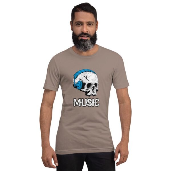 Music is My Life Premium Tee for Music Lovers in Black, Navy, Peach, Mustard, Red, White - XS-4XL - 100% Cotton - Lightweight - Image 13