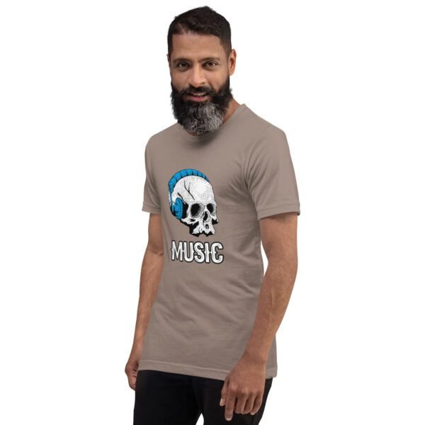 Music is My Life Premium Tee for Music Lovers in Black, Navy, Peach, Mustard, Red, White - XS-4XL - 100% Cotton - Lightweight - Image 15