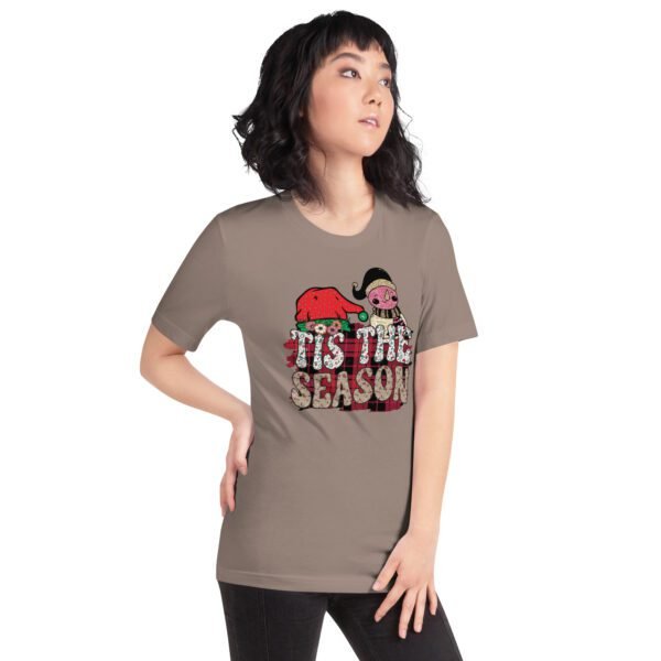Festive Holiday Shirt in Athletic Heather, Black, Mint, Red, Toast, White - XS-4XL - 100% Cotton - Holiday T-Shirt for Men and Women - Image 27