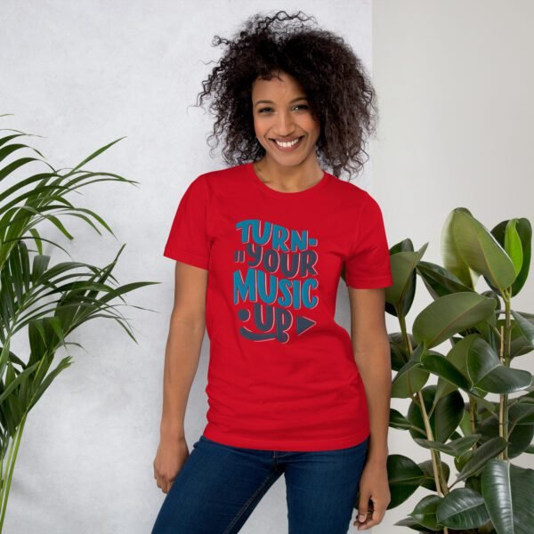 Trendy Music Lover's Tee in Black, Navy, Blue, Lilac, Orange, Red, Cream, White - XS-4XL - 100% Combed Cotton - Lightweight & Comfortable - Perfect for Music Enthusiasts - Made to Order - Image 9