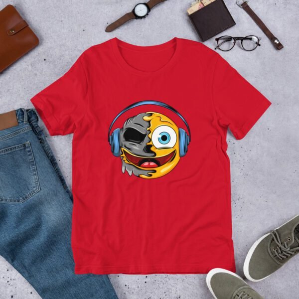 Soundwave Passion Men’s Music Lovers Shirt in Black Heather, Navy, Blue, Mustard, Red, Tan, Toast, White - 100% Cotton - Lightweight & Comfortable - Music Enthusiasts - On-Demand Production - Music T-Shirts - Image 4