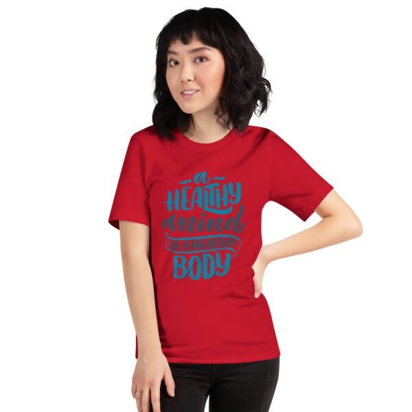 Mind and Body Fitness Shirt - Healthy Mind in a Healthy Body | Available in Various Colors and Sizes | Fitness T-Shirts - Image 8