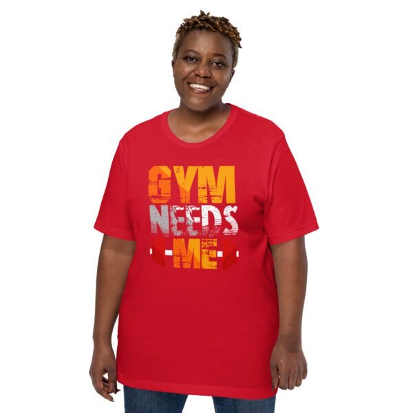 Premium Gym T-Shirt Collection: Black Heather, Brown, Cardinal, and More - Gym Needs Me - XS-5XL - 100% Cotton - Fitness Tees - Image 28