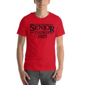 Senior Year T-Shirt 2025 in Aqua, Berry, Citron & More - 100% Combed Cotton - Lightweight & Comfortable - Available in XL, 2XL, 3XL - Ideal for Senior Year Celebrations
