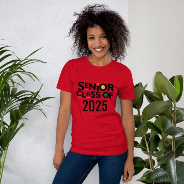 Senior Class of 2025 T-Shirt Collection in Aqua, Lilac, Mint & More - Sizes S-4XL - Soft Cotton for Seniors - Image 2