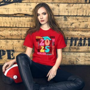Senior Pride Shirt 2025 | Citron, Heather Mint, True Royal | 2XL-4XL | 100% Cotton T-Shirt for Seniors