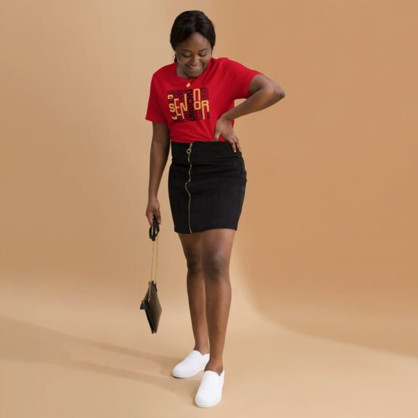 Senior 2025 Celebration T-Shirt in Various Colors and Sizes - 100% Cotton, Lightweight, Comfortable - Perfect for Seniors - On-Demand Production - Reduce Overproduction - Shop Now!