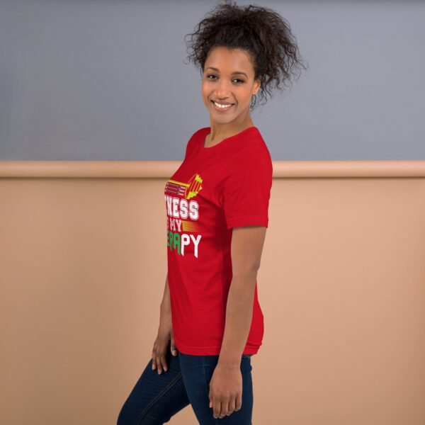 Fitness Is My Therapy Shirt - Berry, Black, Brown | S-4XL | 100% Cotton | Lightweight - Image 31