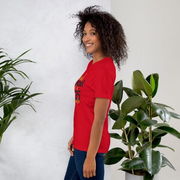 Grandma 2025 Joyful Tee-shirt in Heather Mint, Orange, Kelly, Pebble, Pink, Red, Tan, White, Yellow - Soft Lightweight Cotton - Seniors T-Shirts in Various Sizes - Image 3