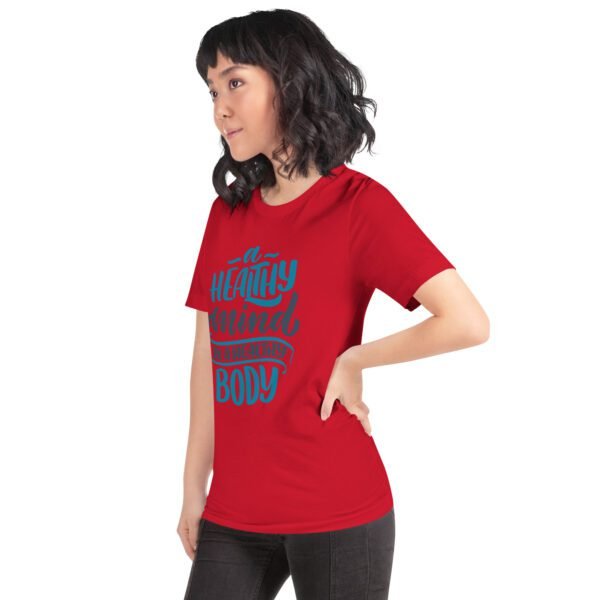 Mind and Body Fitness Shirt - Healthy Mind in a Healthy Body | Available in Various Colors and Sizes | Fitness T-Shirts - Image 9