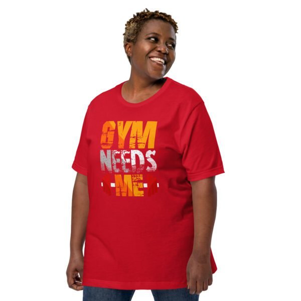 Premium Gym T-Shirt Collection: Black Heather, Brown, Cardinal, and More - Gym Needs Me - XS-5XL - 100% Cotton - Fitness Tees - Image 30