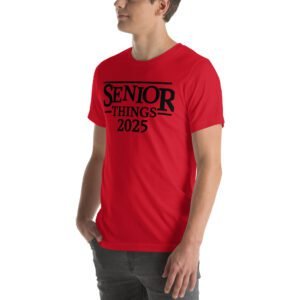 Senior Year T-Shirt 2025 in Aqua, Berry, Citron & More - 100% Combed Cotton - Lightweight & Comfortable - Available in XL, 2XL, 3XL - Ideal for Senior Year Celebrations