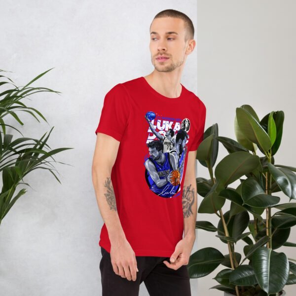Dynamic Sports Performance Tee | Lightweight 100% Cotton | XS-4XL | Athletic Heather, Black Heather, Heather Prism Lilac, Kelly, Mustard, Orange, Pebble, Red, White - Image 8