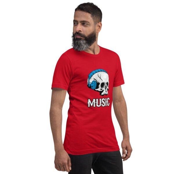 Music is My Life Premium Tee for Music Lovers in Black, Navy, Peach, Mustard, Red, White - XS-4XL - 100% Cotton - Lightweight - Image 12