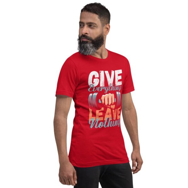 Max Effort Gym Tee: Black, Brown, Red & More - Sizes XS-5XL - 100% Cotton Fitness T-Shirt - Image 36