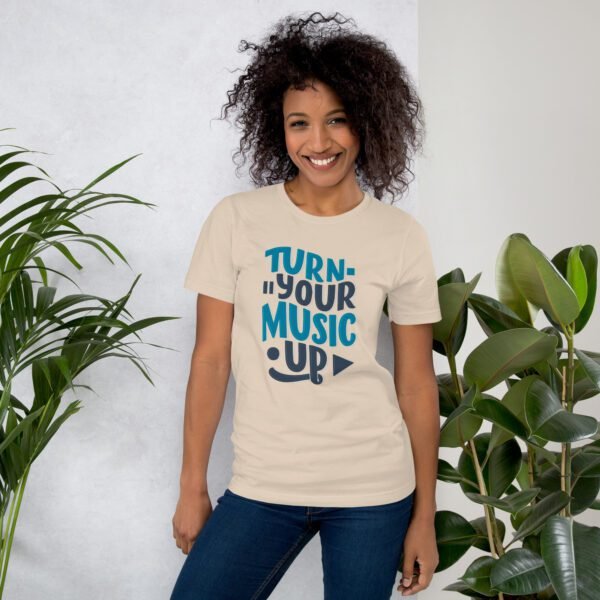 Trendy Music Lover's Tee in Black, Navy, Blue, Lilac, Orange, Red, Cream, White - XS-4XL - 100% Combed Cotton - Lightweight & Comfortable - Perfect for Music Enthusiasts - Made to Order - Image 25