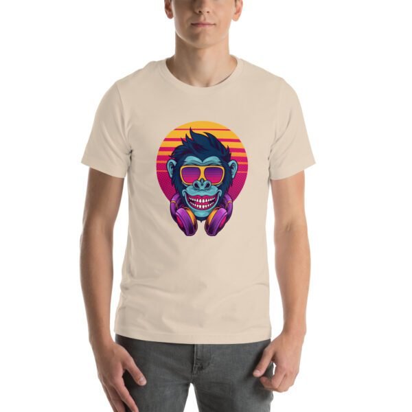Music Lover's T-Shirt in Black, Citron, Heather Prism Ice Blue, Kelly, Orange, Red, Soft Cream, Tan - XS-4XL - 100% Cotton - Music T-Shirts - Image 31