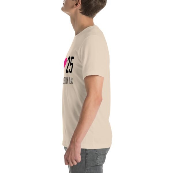 Senior Year Celebration T-Shirt 2025 - Peace Love Senior Year - Available in Multiple Colors and Sizes - 100% Combed Cotton - Lightweight and Comfortable - Perfect for Seniors - On-Demand Production - Reduce Overproduction - Ideal for Senior Year Celebrations - Great for Graduation - Shop Now! - Image 15