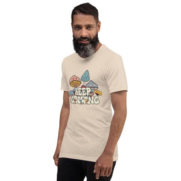 Keep Growing Inspirational Tee-shirt in Black, Navy, Lilac, and Peach - XS-4XL - Soft Fabric - Image 31